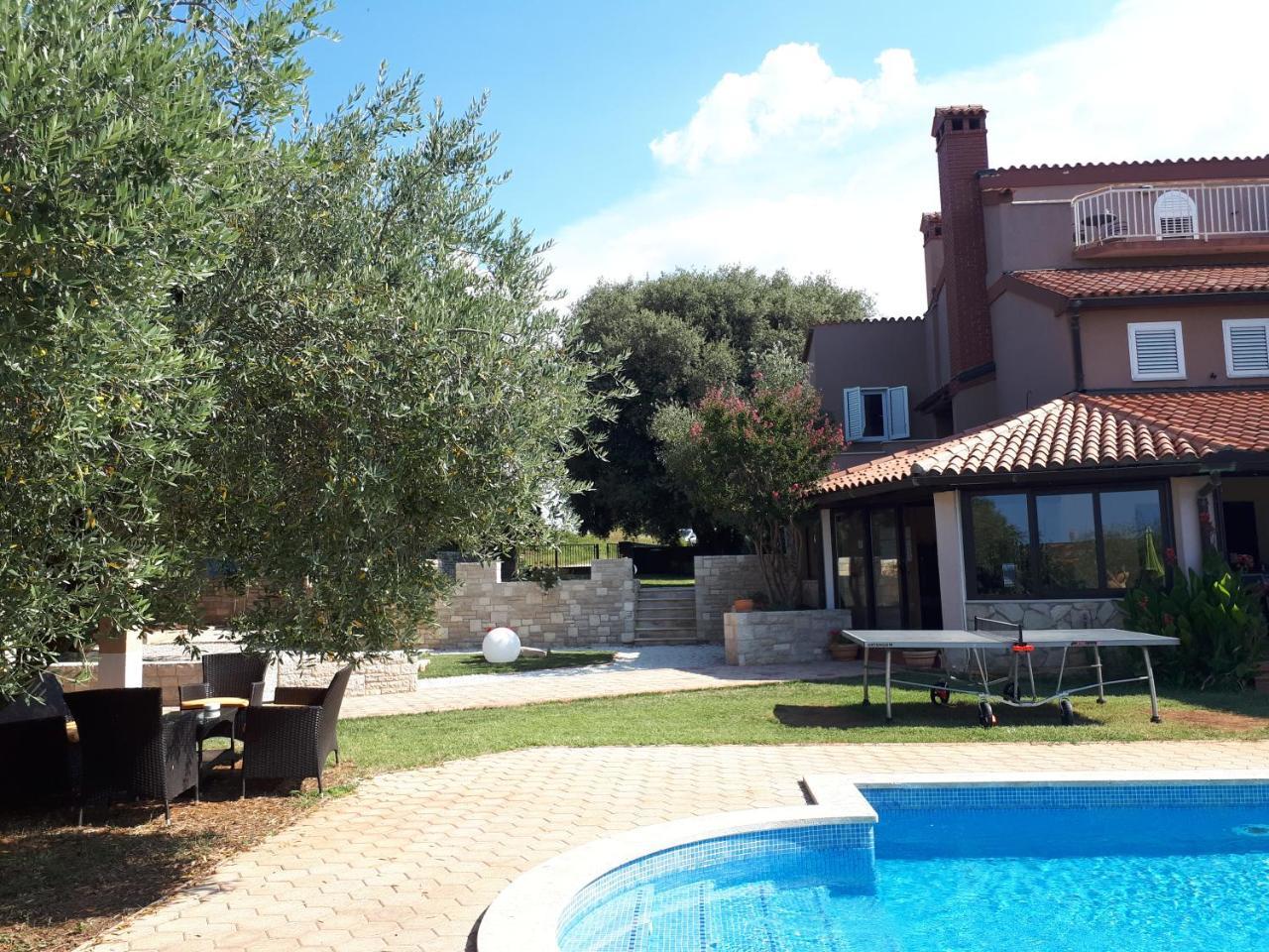 Guesthouse "Barboska" - Big Outdoor Swimming Pool & Private Tennis Court 沃德年 外观 照片